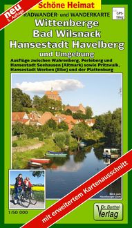 Produktbild: Radwander- und Wanderkarte Wittenberge, Bad Wilsnack, Hansestadt Havelberg und Umgebung