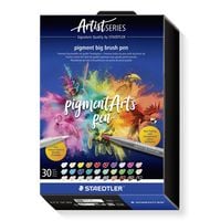 Produktbild: STAEDTLER pigment big brush pen, Pinselspitze, 30er Set