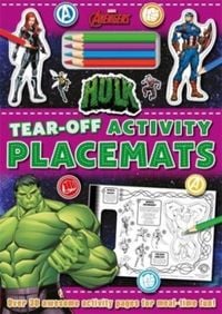 Produktbild: Marvel Avengers Hulk: Tear-Off Activity Placemats