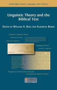 Produktbild: Linguistic Theory and the Biblical Text