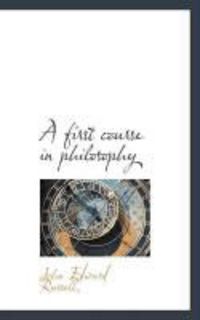 Produktbild: A First Course in Philosophy