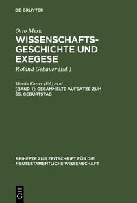 Produktbild: Gesammelte Aufs&auml;tze zum 65. Geburtstag