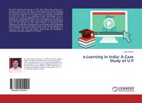 Produktbild: E-Learning in India: A Case Study of U.P