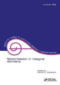 Produktbild: Anderson, D: Factorization in Integral Domains