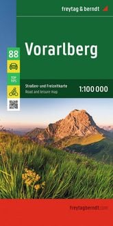 Produktbild: Freytag & berndt Stra&szlig;enkarte Vorarlberg 1:100.000