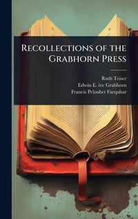 Produktbild: Recollections of the Grabhorn Press