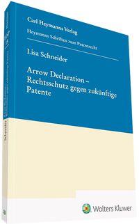 Produktbild: Arrow Declaration Rechtsschutz gegen zuk&uuml;nftige Patente