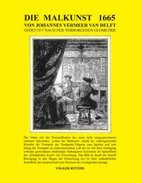 Produktbild: Die Malkunst 1665 von Johannes Vermeer van Delft - Gedeutet nach der verborgenen Geometrie