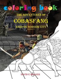 Produktbild: Coloring Book The Adventures of Cobasfang Raid on Norgon City