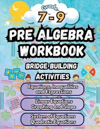 Produktbild: Summer Math Pre Algebra Workbook Grade 7-9 Bridge Building Activities