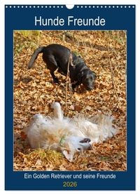 Produktbild: Hunde Freunde (Wandkalender 2026 DIN A3 hoch), CALVENDO Monatskalender