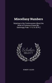 Produktbild: Miscellany Numbers