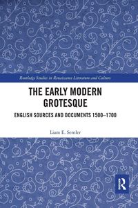 Produktbild: The Early Modern Grotesque