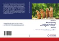 Produktbild: Participatory Implementation of Endangered Species Policy