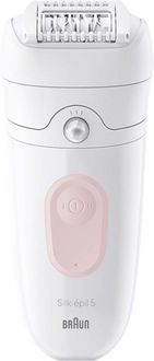 Produktbild: Braun Silk-epil 5-060 Epilierer Wei&szlig;, Flamingo