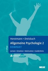 Produktbild: Allgemeine Psychologie 2 kompakt