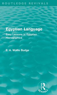 Produktbild: Egyptian Language (Routledge Revivals)