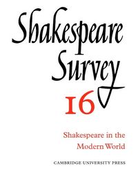 Produktbild: Shakespeare Survey