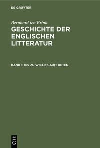 Produktbild: Bis zu Wiclifs Auftreten
