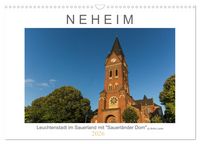 Produktbild: Neheim Leuchtenstadt mit "Sauerl&auml;nder Dom" (Wandkalender 2026 DIN A3 quer), CALVENDO Monatskalender