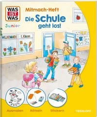 Produktbild: WAS IST WAS Junior Mitmach-Heft Die Schule geht los!