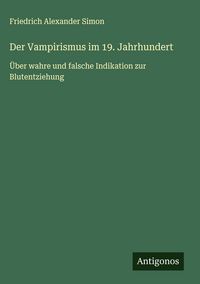 Produktbild: Der Vampirismus im 19. Jahrhundert
