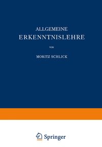 Produktbild: Allgemeine Erkenntnislehre
