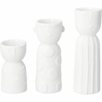 Produktbild: Naturgestalten Minivasen 3er Set, H&ouml;hen 5,2/7,5/8,9cm