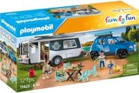 Bild vom Artikel Playmobil® Family Fun Wohnwagen mit Auto 71423 vom Autor 