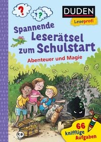 Produktbild: Duden Leseprofi &ndash; Spannende Leser&auml;tsel zum Schulstart: Abenteuer und Magie, 1. Klasse