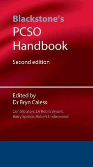 Produktbild: Blackstone's Pcso Handbook