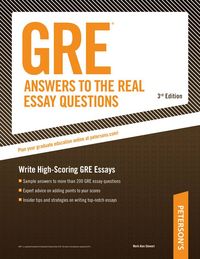 Produktbild: GRE Answers to the Real Essay Questions