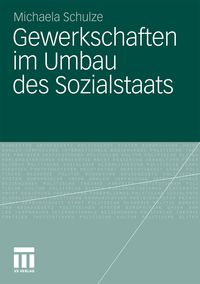 Produktbild: Gewerkschaften im Umbau des Sozialstaats