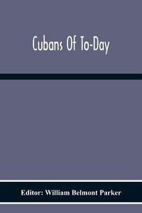 Produktbild: Cubans Of To-Day