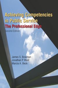 Produktbild: Achieving Competencies in Public Service: The Professional Edge