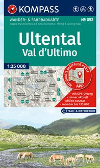 Produktbild: KOMPASS Wanderkarte 052 Ultental / Val d'Ultimo 1:25.000