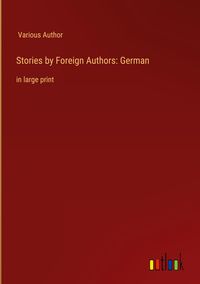Produktbild: Stories by Foreign Authors: German