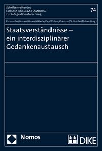 Produktbild: Staatsverst&auml;ndnisse - ein interdisziplin&auml;rer Gedankenaustausch