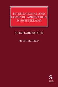 Produktbild: International and Domestic Arbitration in Switzerland