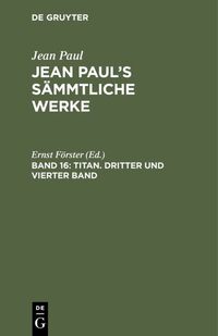 Produktbild: Titan. Dritter und vierter Band