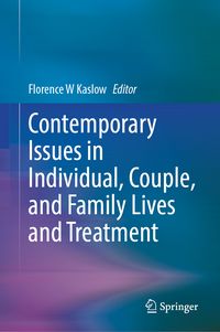 Produktbild: Contemporary Issues in Individual, Couple, and Family Lives and Treatment