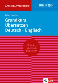 Produktbild: Grundkurs &Uuml;bersetzen Deutsch-Englisch