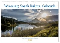 Produktbild: Wyoming, South Dakota Colorado (Wandkalender 2026 DIN A2 quer), CALVENDO Monatskalender