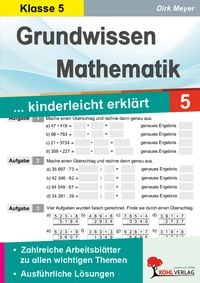 Produktbild: Grundwissen Mathematik / Klasse 5