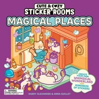 Produktbild: Cute & Cozy Sticker Rooms: Magical Places
