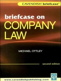 Produktbild: Briefcase on Company Law