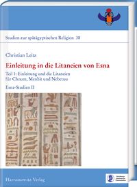 Produktbild: Einleitung in die Litaneien von Esna