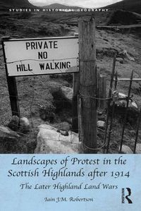 Produktbild: Landscapes of Protest in the Scottish Highlands after 1914