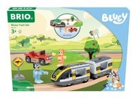 Produktbild: BRIO World - 36144 Bluey Zugset - Spielzeugzug-Set f&uuml;r Kinder ab 3 Jahren - zauberhaftes Geschenk f&uuml;r die Freunde von Bluey und Bingo