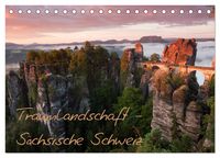 Produktbild: Traumlandschaft - S&auml;chsische Schweiz (Tischkalender 2026 DIN A5 quer), CALVENDO Monatskalender